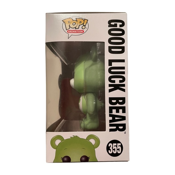 Funko Pop - Care Bears , Good Luck Bear #355 - Picture 3 of 7
